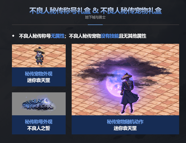 DNF不良人秘传宠物礼盒能开出什么1