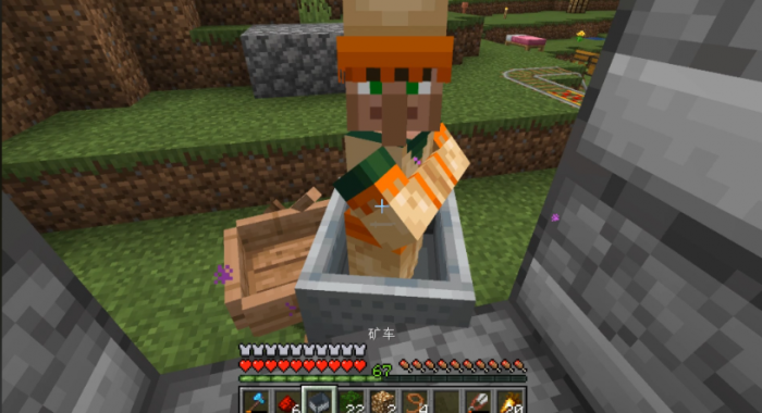 我的世界怎么让村民生孩子2