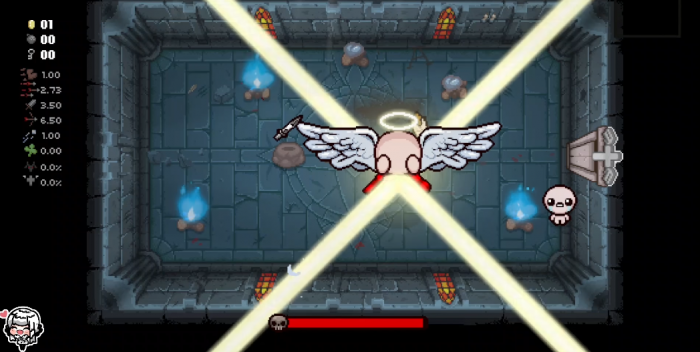 以撒的结合天使房怎么开3