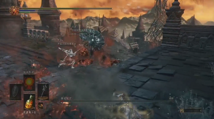 黑暗之魂3猎龙铠甲怎么打3