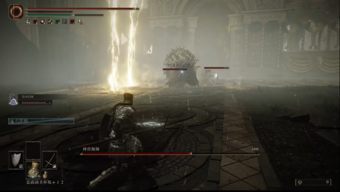 艾尔登法环神兽舞狮怎么打2