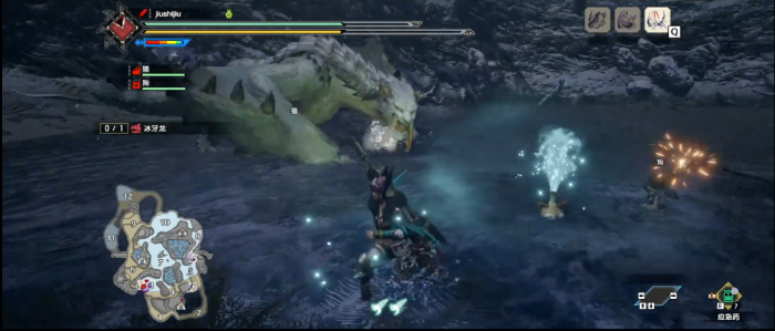 怪物猎人崛起六星冰牙龙怎么打1