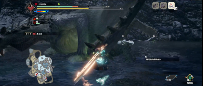 怪物猎人崛起六星冰牙龙怎么打2