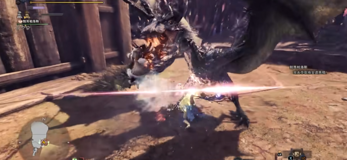 怪物猎人世界黑狼鸟怎么打2