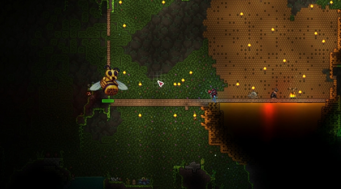 泰拉瑞亚蜂王怎么打2