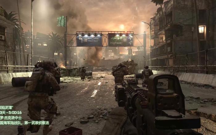 使命召唤4狙击手那关怎么过2