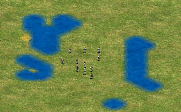 帝国时代2长弓兵怎么打2