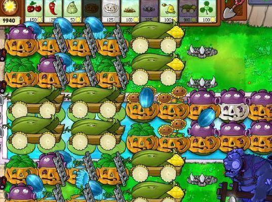 植物大战僵尸完美阵型梯子怎么弄2