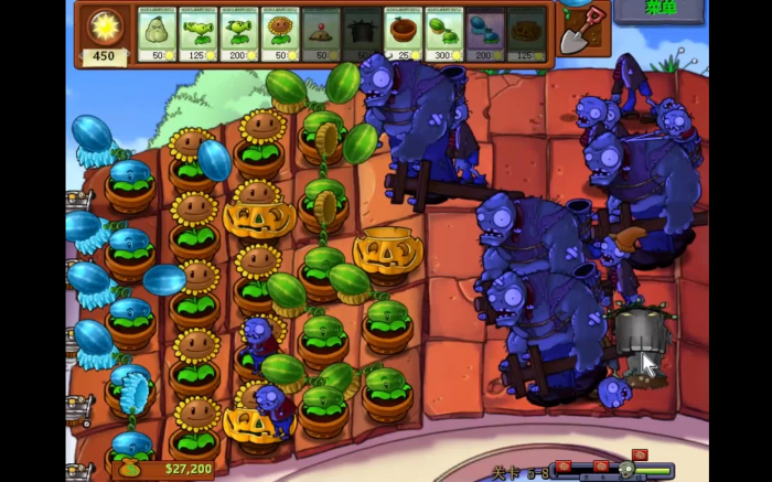植物大战僵尸95版29关怎么过3