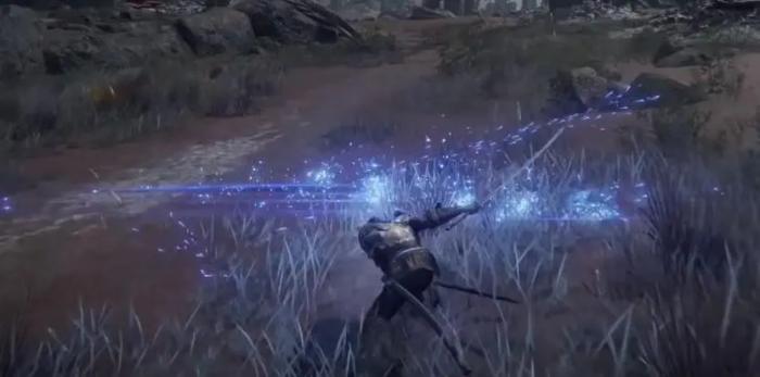 艾尔登法环名刀月隐怎么竖劈放剑气2