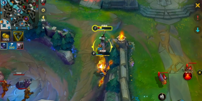 英雄联盟手游上单怎么打信号2
