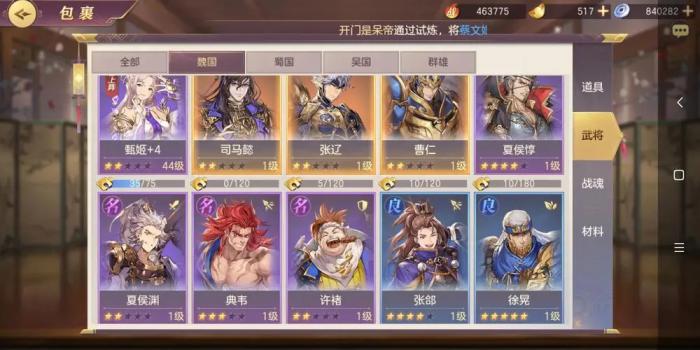 三国志幻想大陆火队前期怎么搭配2