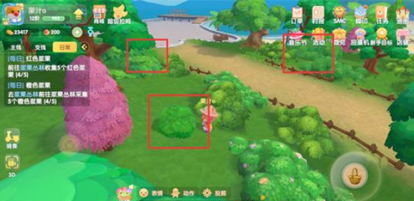 摩尔庄园怎么找蜘蛛丝1