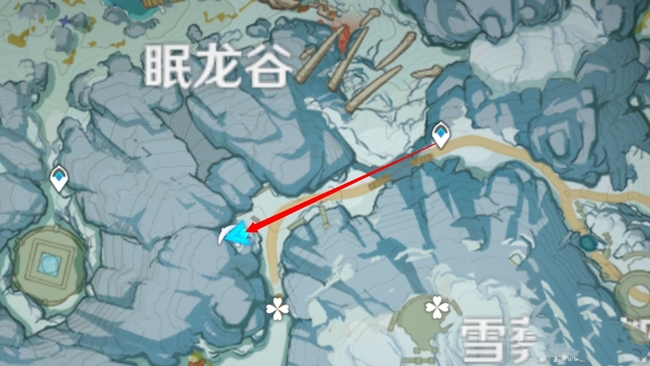 原神雪藏之都旧宫怎么走1