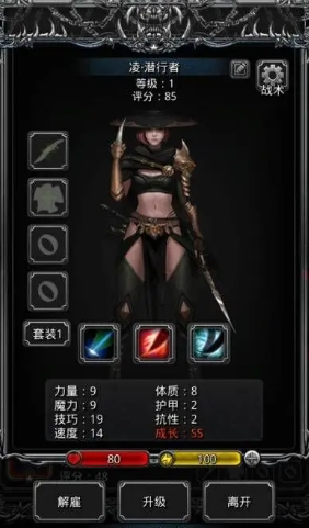 地下城堡2女刺客用什么装备1