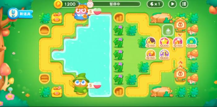 保卫萝卜4绿野奇缘8怎么过1