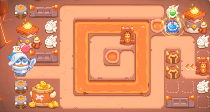 保卫萝卜4饿龙传说38怎么过1