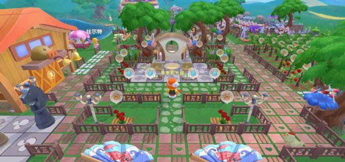 摩尔庄园怎么搭围栏2