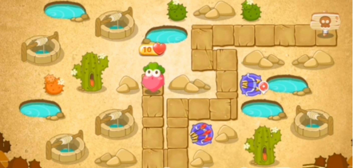 保卫萝卜2第74关怎么过1