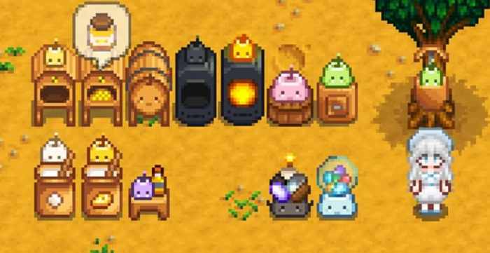 星露谷物语避雷针怎么放1