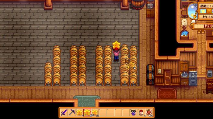 星露谷物语如何大批量酿酒2