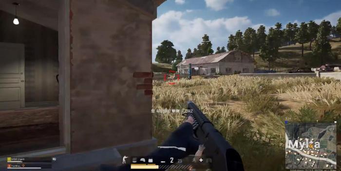 绝地求生怎么打平房区域3