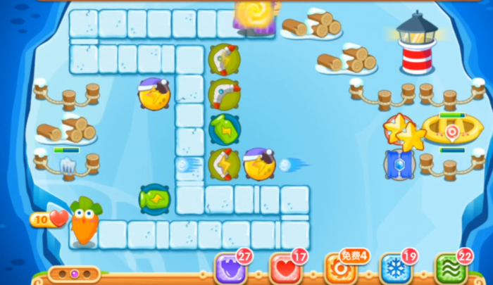 保卫萝卜2第111关怎么过2