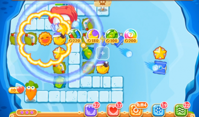 保卫萝卜2第111关怎么过3