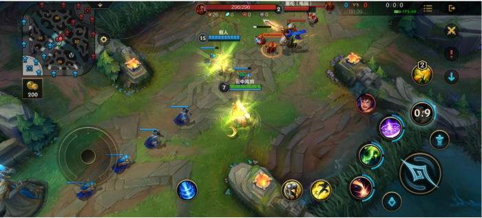 英雄联盟手游怎么在对局走路3