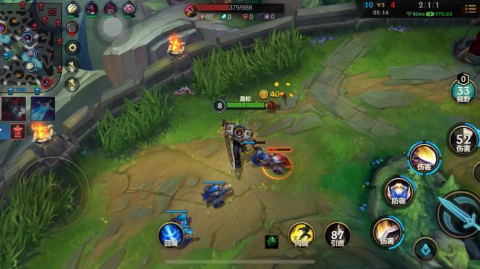 英雄联盟手游盖伦怎么连招2