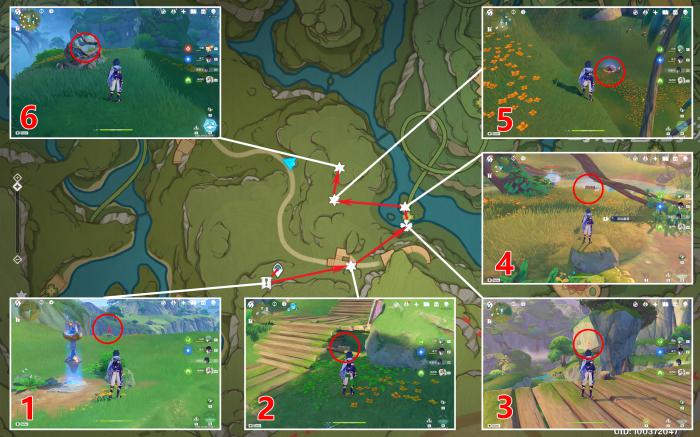 原神寄想者剧场南侧欢兴礼券收集攻略2