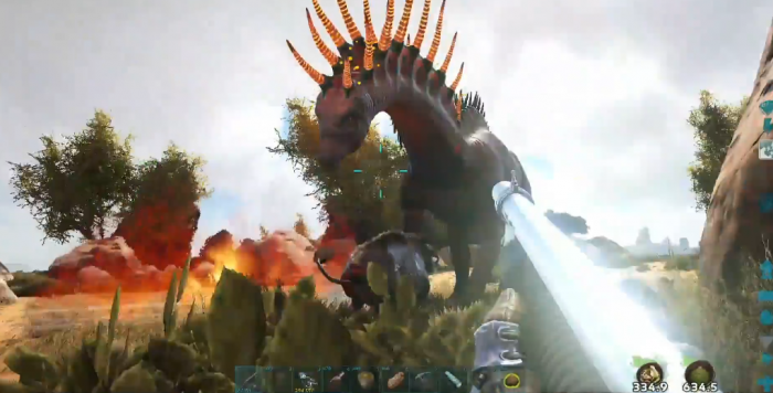 方舟生存进化阿马加龙怎么驯服1