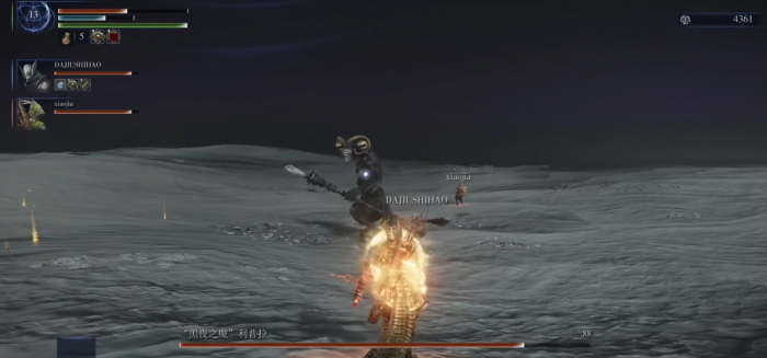 艾尔登法环黑夜君临山羊头怎么打1