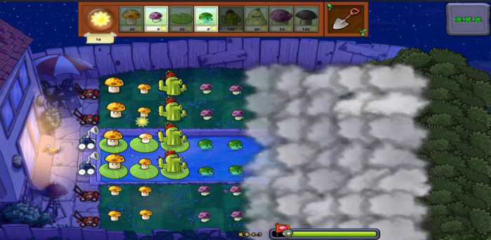 植物大战僵尸浓雾怎么过关1