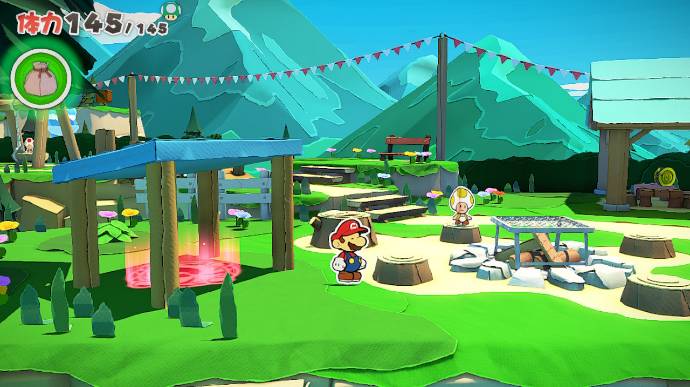 纸片马里奥怎么烧柴火1