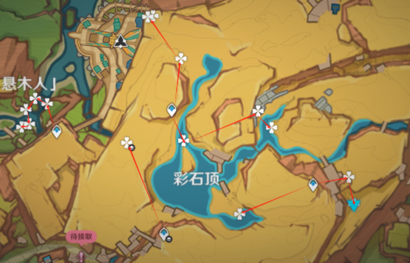 原神5.0青蜜莓采集路线是什么3