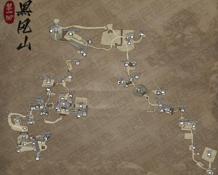 黑神话悟空黑风山到小西天全地图汇总_黑神话悟空 小西天