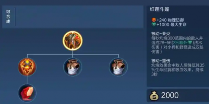 王者荣耀黄盾亚瑟出装顺序怎么排列2