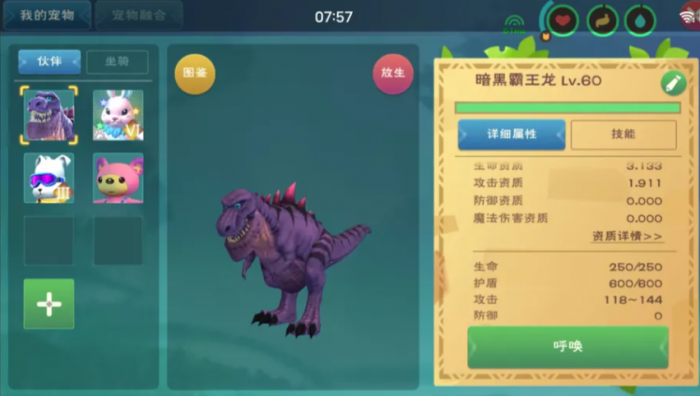 创造与魔法攻击力最高的宠物是什么1