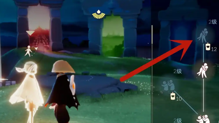 光遇怎么解锁二级抱抱先祖2