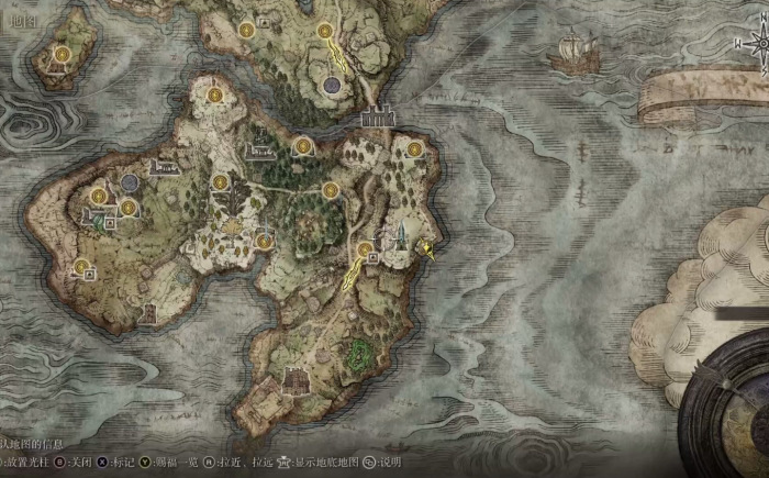 艾尔登法环动态地图怎么打开2