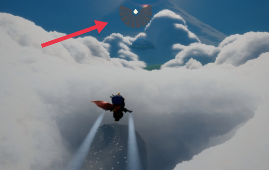 光遇怎么在天空中转圈圈2