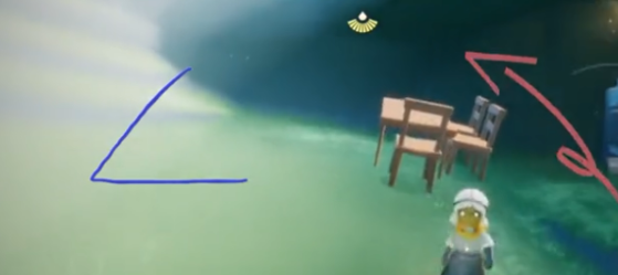 光遇萌新穿墙需要什么动作1