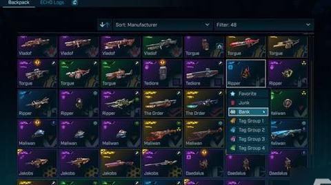 无主之地怎么存放武器1