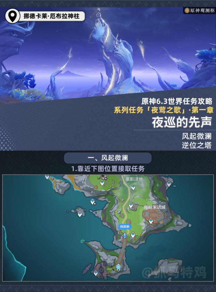 原神夜巡的先声任务攻略1