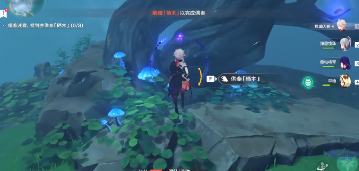 原神知比山怎么供奉栖木1