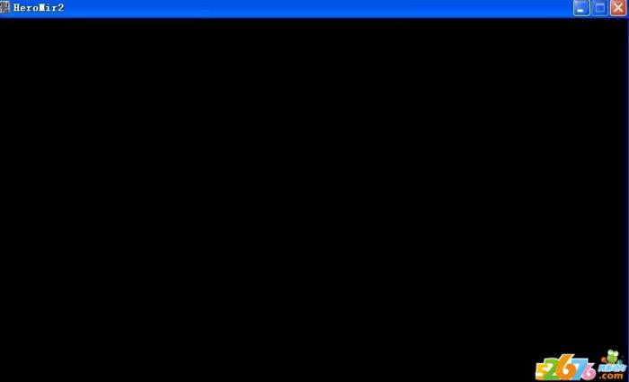 传奇单机选择角色进入游戏后黑屏是什么问题1