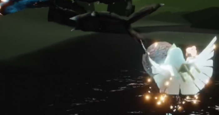 光遇怎么让墓土大花炸掉3