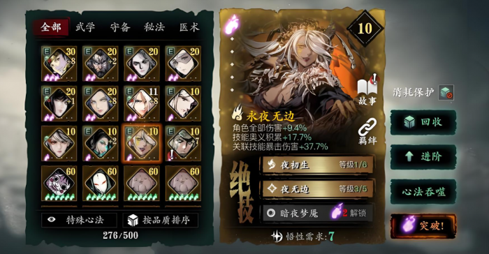 影之刃3心法突破什么意思2