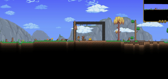 泰拉瑞亚门怎么制作1